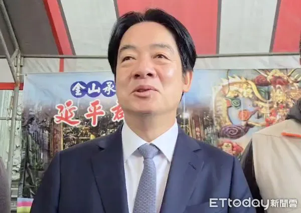 ▲▼   賴清德除夕赴金山承天宮參拜   。（圖／總統府提供）