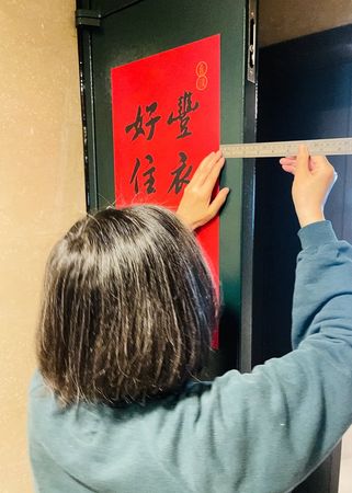 ▲蔡英文貼春聯。（圖／翻攝Threads）