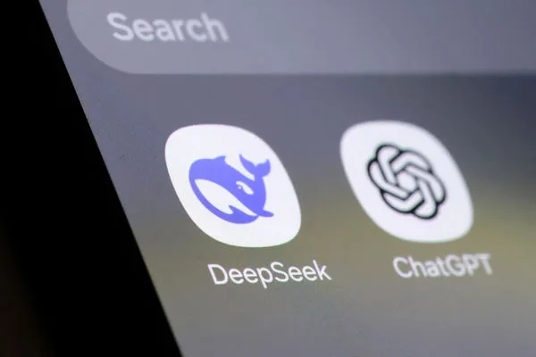 ▲▼中國AI新創公司DeepSeek（深度求索）推出新AI模型DeepSeek R1。（圖／路透）
