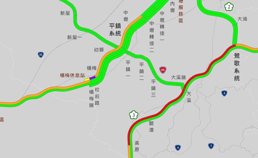 ▲▼塞車。（圖／高公局）