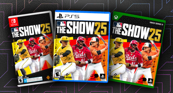 ▲▼ 史金恩茲（Paul Skenes）、韓德森（Gunnar Henderson）和克魯茲（Elly De La Cruz）一同登上《MLB The Show 25》封面。            。（圖／截自MLB）