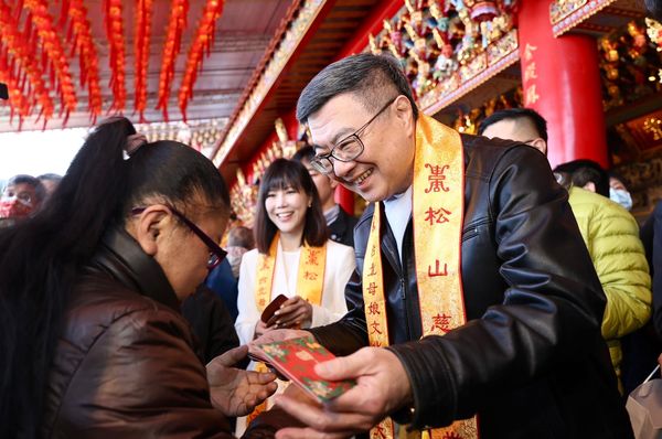 ▲▼行政院長卓榮泰大年初一參拜行程。（圖／行政院提供）