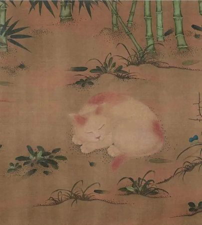 ▲▼明代朱瞻基（傳）《唐苑嬉春圖》（局部）。（圖／翻攝自鳳凰網）