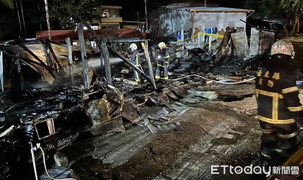 ▲▼             台東縣海端鄉發生惡火，一對兄弟不幸死亡。（圖／記者楊漢聲翻攝，下同）