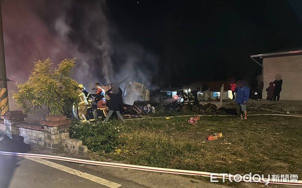 ▲▼             台東縣海端鄉發生惡火，一對兄弟不幸死亡。（圖／記者楊漢聲翻攝，下同）