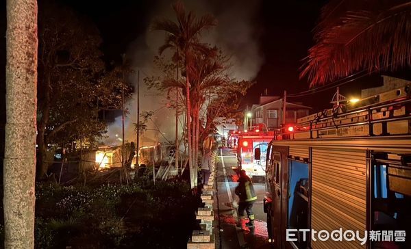 ▲▼             台東縣海端鄉發生惡火，一對兄弟不幸死亡。（圖／記者楊漢聲翻攝，下同）