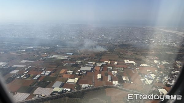▲▼             台中市清水區海風二街一處雜草空地火警。（圖／民眾提供）