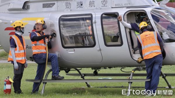 ▲▼勁捷航空直昇機。（圖／勁捷航空提供）