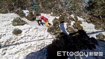 男女春節登山遇降雪...初一失溫求救　空勤直升機今救回