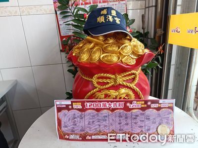 又是埔鹽順澤宮！加持投注站聚寶盆　女移工1千元刮中1200萬