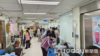 過年期間屏基2770人掛急診　近9成腸胃道不適+呼吸道感染