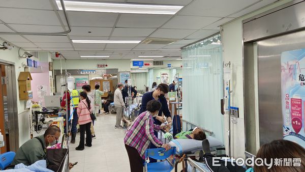 ▲屏東基督教醫院急診患者            。（圖／屏基提供）