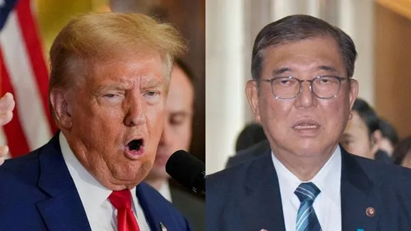 ▲▼石破茂、川普。（圖／達志影像）