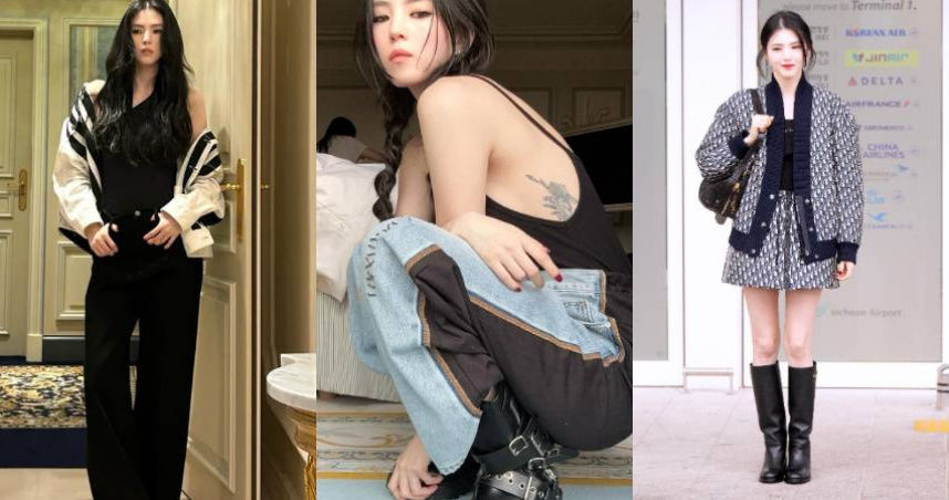 韓韶禧超會穿！大露側乳太性感，還優雅&御姐風一次擁有&hellip;真人版「金髮芭比」最吸睛