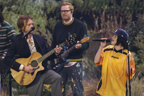 ▲葛萊美頒獎典禮：肯卓克拉瑪（Kendrick Lamar）、泰勒絲（Taylor Swift）、碧昂絲（Beyonce）、怪奇比莉（Billie Eilish）、莎賓娜卡本特（Sabrina Carpenter）、多琪（Doechii）、Chappell Roan、女神卡卡（Lady Gaga）與火星人布魯諾（Bruno Mars）克里斯馬汀（Chris Martin）。（圖／路透）