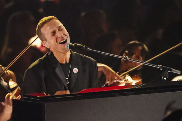 ▲葛萊美頒獎典禮：肯卓克拉瑪（Kendrick Lamar）、泰勒絲（Taylor Swift）、碧昂絲（Beyonce）、怪奇比莉（Billie Eilish）、莎賓娜卡本特（Sabrina Carpenter）、多琪（Doechii）、Chappell Roan、女神卡卡（Lady Gaga）與火星人布魯諾（Bruno Mars）克里斯馬汀（Chris Martin）。（圖／路透）