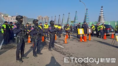 快訊／三環幫角頭遭斷掌槍殺！今告別式　特警持衝鋒槍重兵維安