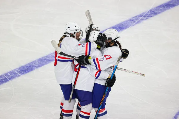 ▲▼中華女子冰球隊在2025年哈爾濱亞洲冬季運動會贏得首勝。（圖／中華奧會提供）