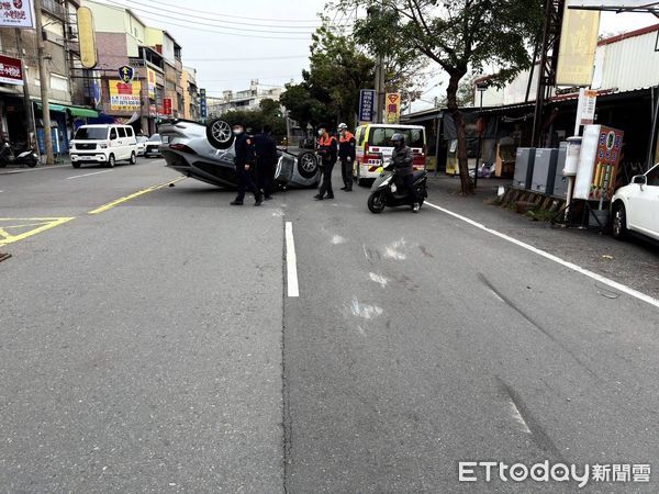 ▲▼岡山車禍             。（圖／記者陳宏瑞翻攝）