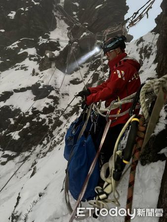 ▲▼女山友攀馬博拉斯橫斷墜谷失蹤             。（圖／南投縣消防局提供）
