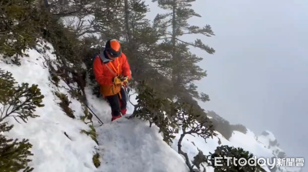 ▲▼女山友攀馬博拉斯橫斷墜谷失蹤             。（圖／南投縣消防局提供）