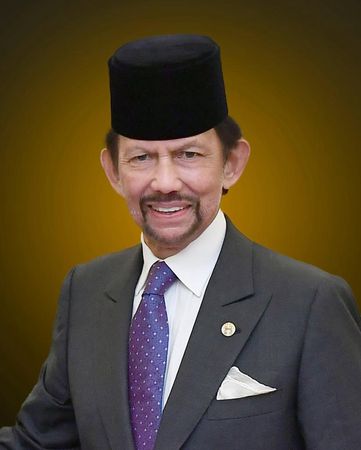 ▲▼汶萊蘇丹哈山納包奇亞。（圖／翻攝自新華社）