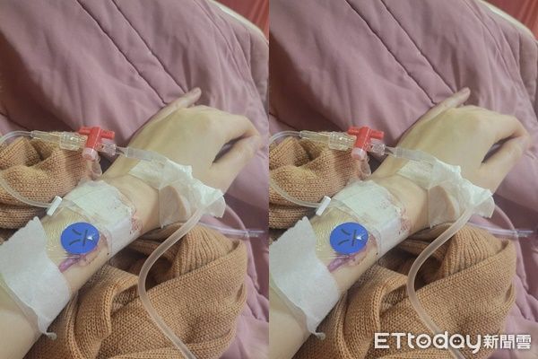 ▲和大S一樣「變1%重症」時間軸也超像！她住院狂咳血：明白那種痛。（圖／「林安安營養師」授權引用）