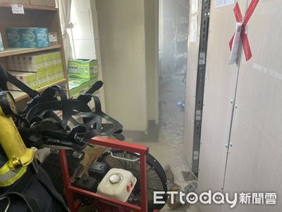 屏東輔英醫院資材室火警　消防5分鐘撲滅火勢