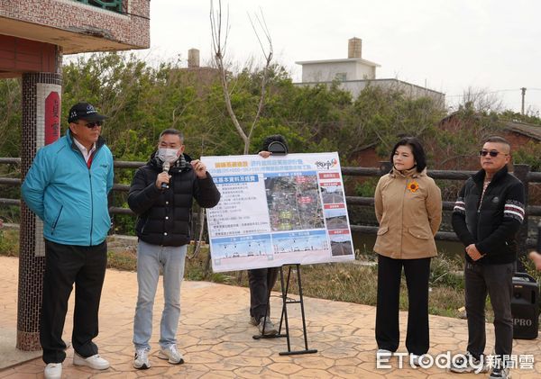 ▲四湖鄉雲129線道路改善即將動工。（圖／記者游瓊華翻攝）
