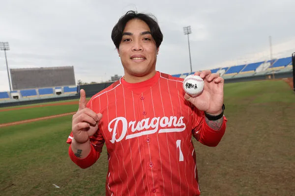 ▲味全龍隊陳子豪。（圖／味全龍隊提供）