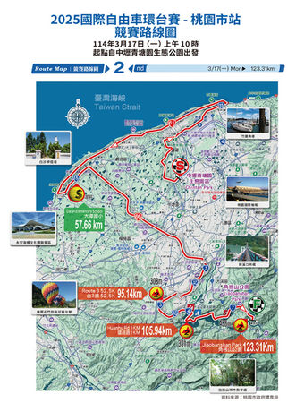 ▲2025國際自由車環台賽桃園市站攝影比賽