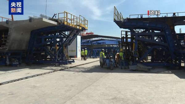 ▲▼中泰高鐵一期工程。（圖／翻攝自央視新聞）