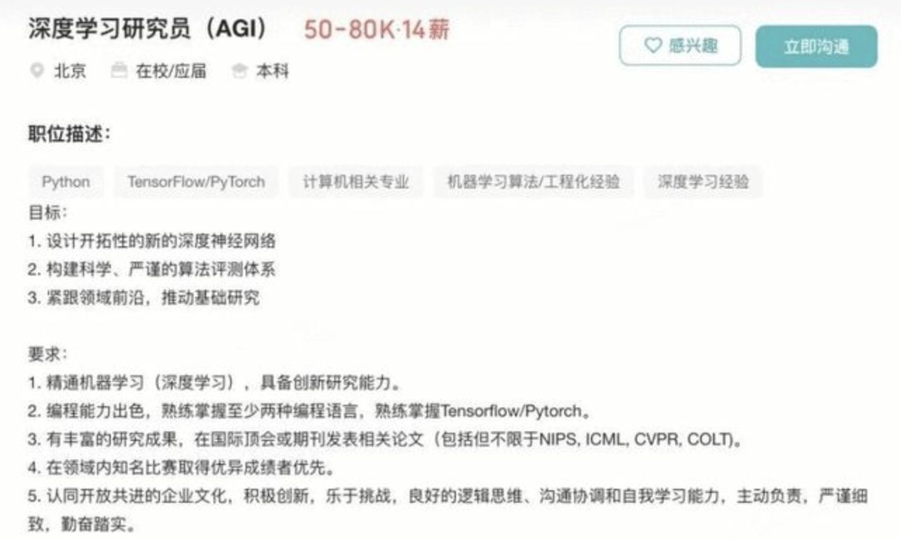 ▲DeepSeek在求職平台上貼出的職缺及薪資待遇。（圖／翻攝環球網）