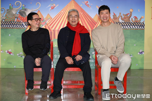 ▲▼ 《幾米男孩的100次勇敢》啟售記者會-幾米,林懷民,林智偉。（圖／記者黃克翔攝）