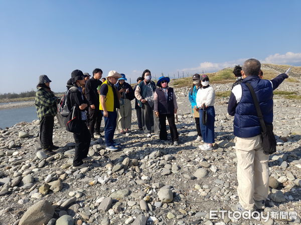 ▲卑南溪兼顧揚塵防治與小燕鷗繁殖。（圖／記者楊漢聲翻攝）