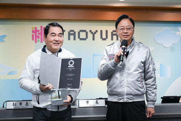 ▲桃園水務局榮獲全國五大卓越團隊獎