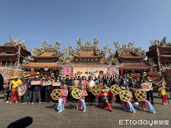 ▲雲林元宵萬人吃平安，114年馬鳴山五年千歲吃飯擔文化節。（圖／記者游瓊華翻攝）
