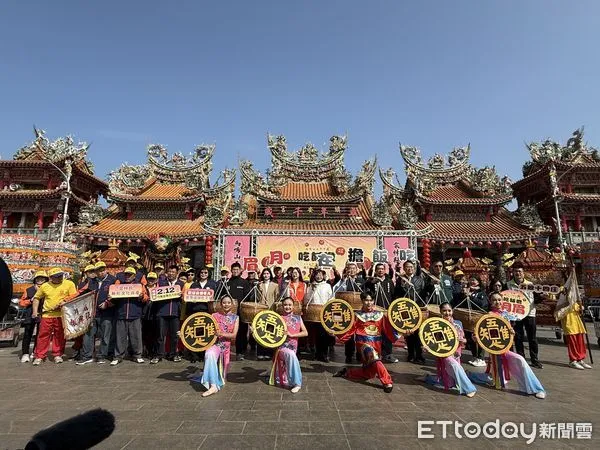 ▲雲林元宵萬人吃平安，114年馬鳴山五年千歲吃飯擔文化節。（圖／記者游瓊華翻攝）