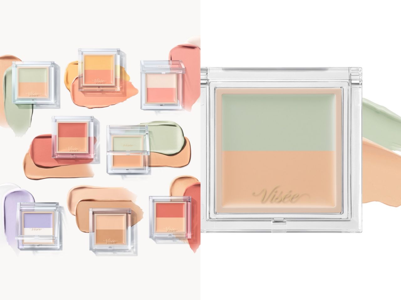 遮瑕,MAKE UP FOR EVER,VISEE,彩妝,黑眼圈,痘痘。（圖／IG、品牌提供）