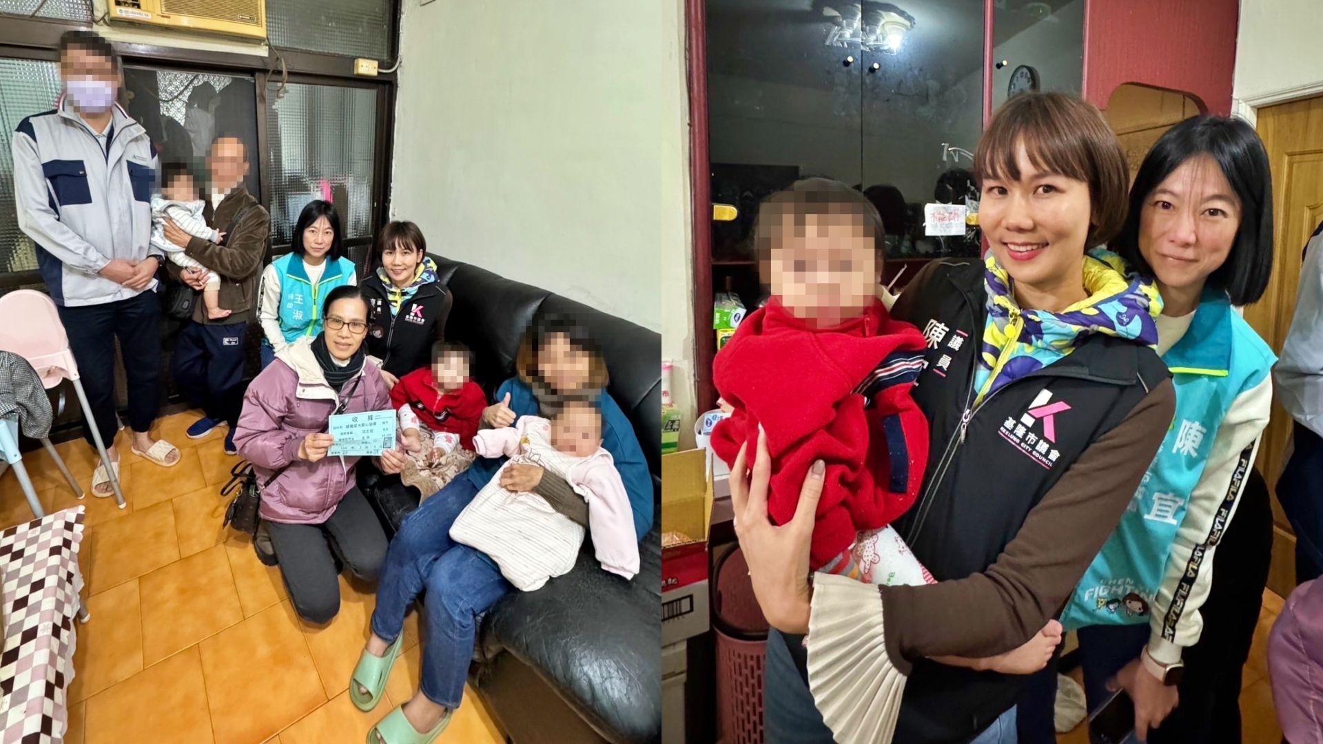 ▲逃逸女移工生3幼子無國籍、無健保 基隆父獨撐五口生計盼解困。（圖／基隆市議員陳宜提供）