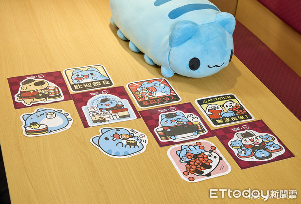 ▲▼ 「壽司郎X貓貓蟲咖波」攜手展開為期28天的聯名活動。（圖／壽司郎提供）