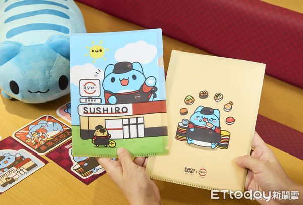 ▲▼ 「壽司郎X貓貓蟲咖波」攜手展開為期28天的聯名活動。（圖／壽司郎提供）