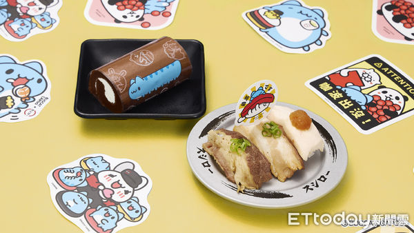 ▲▼ 「壽司郎X貓貓蟲咖波」攜手展開為期28天的聯名活動。（圖／壽司郎提供）
