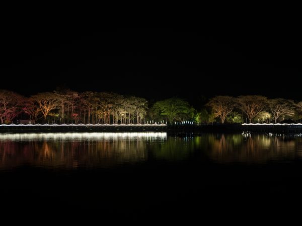 ▲▼台南新營波光節光環境。（圖／作日製作提供）