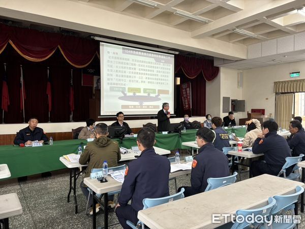 ▲▼  嘉義檢警調廉於嘉縣民雄警分局辦理農漁會選舉查察分區座談會  。（圖／嘉義地檢署提供）