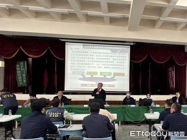 ▲▼  嘉義檢警調廉於嘉縣民雄警分局辦理農漁會選舉查察分區座談會  。（圖／嘉義地檢署提供）