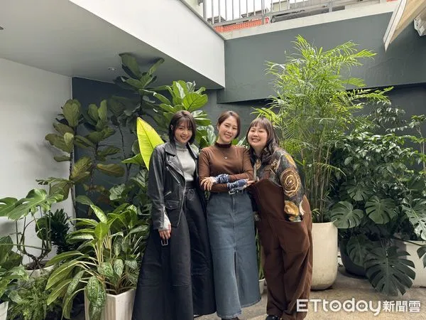 ▲游君萍、蔡亘晏、郭文頤（大文）。（圖／記者黃庠棻攝）