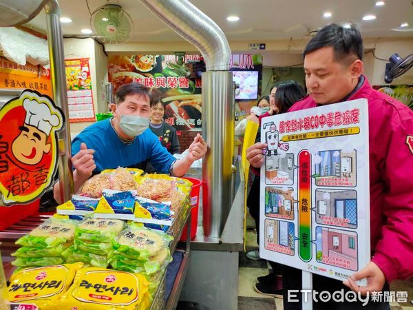 ▲保暖不忘防火過冬 基隆消防確保居家安全。（圖／記者郭世賢翻攝）