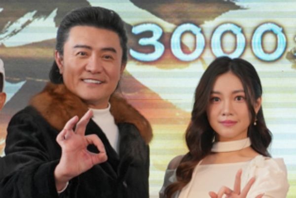 ▲《突破三千米的泳氣》范逸臣、李㼈、李紫嫣、翁家明、吳鈴山、馬國畢、翁琪兒等卡司。（圖／泳氣電影提供）