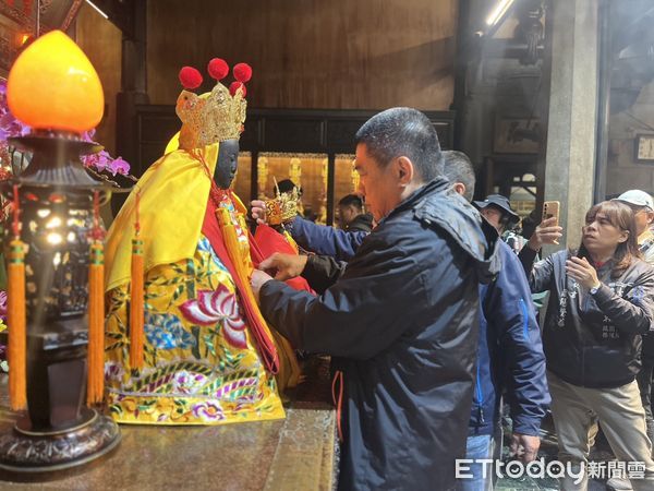 ▲「東山碧軒寺迎佛祖暨遶境」活動，於2月6日（農曆正月初九）舉行回駕大典，7日凌晨0時7分起駕，恭送觀音佛祖「正二媽」返回東山碧軒寺。（圖／記者林東良翻攝，下同）